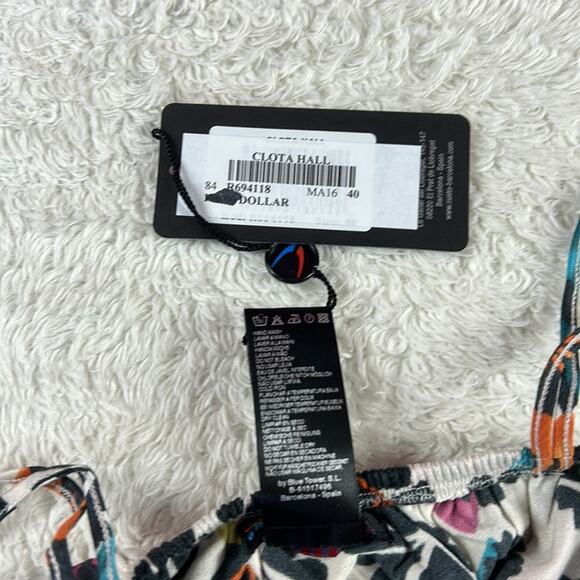 Custo Barcelona Clota Hall floral print sundress dress, NWT size 40 or 6 - Picture 7 of 8